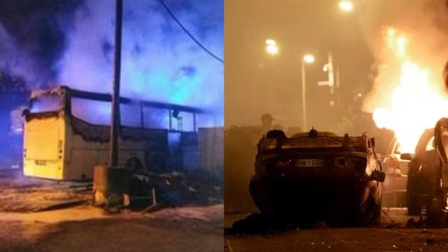 Γαλλία σε αναβρασμό: Στις φλόγες ελληνικό τουριστικό λεωφορείο – «Βγήκα στο παράθυρο και το είδα να φλέγεται» (video)