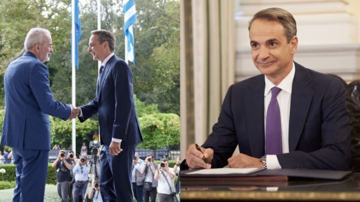 «Ξεκινάει σκληρή δουλειά»: Το πρώτο μήνυμα του Κυριάκου Μητσοτάκη στο Twitter μετά την ορκωμοσία του