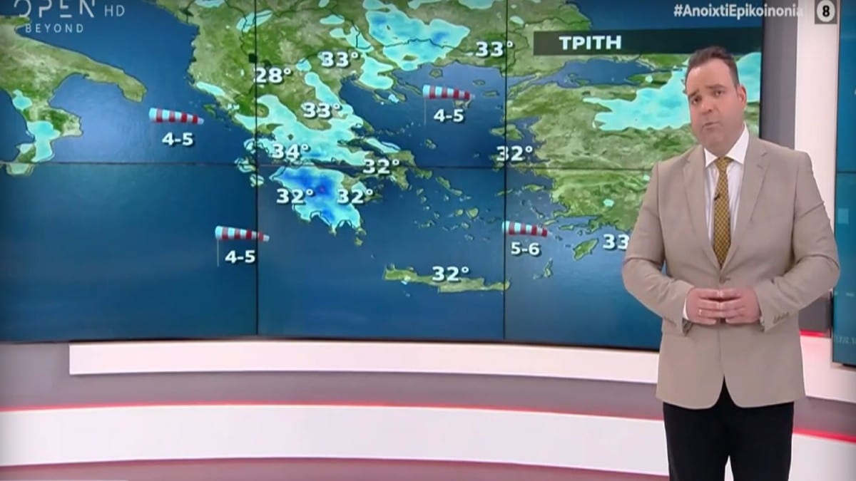 «Ο καιρός δεν συμβαδίζει με την εποχή! Μέχρι τις 15 Ιουλίου…» – Προβληματισμένος ο Κλέαρχος Μαρουσάκης με την εξέλιξη των καιρικών συνθηκών (Video)