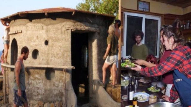 Άλλαξαν ζωή: Παρέα νεαρών αφήνει την πόλη και μετακομίζει μόνιμα σε καλύβες έξω απ’τη Λάρισα χωρίς ανέσεις και πολυτέλειες