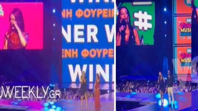 MAD VMA 2023: Δάκρυσε η Ελένη Φουρέιρα μπροστά σε όλους για τη μητρότητα! Ρίγη συγκίνησης με την κίνηση της – Η τρυφερή στιγμή της περήφανης μανούλας (Video)