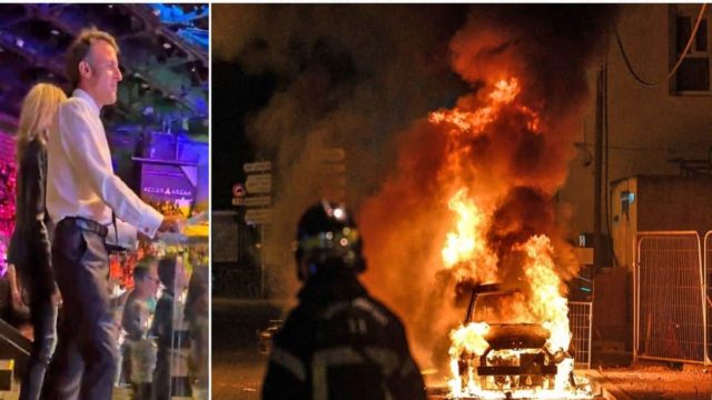 Η Γαλλία «φλέγεται» και ο Μακρόν… χορεύει: Οργή για το βίντεο από τη συναυλία του Έλτον Τζον (videos)