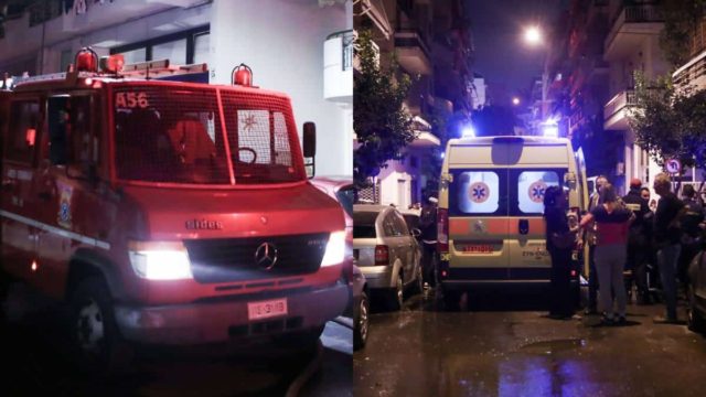 Φωτιά σε διαμέρισμα στο κέντρο της Αθήνας – Νεκρός εντοπίστηκε ένας άνδρας (video)