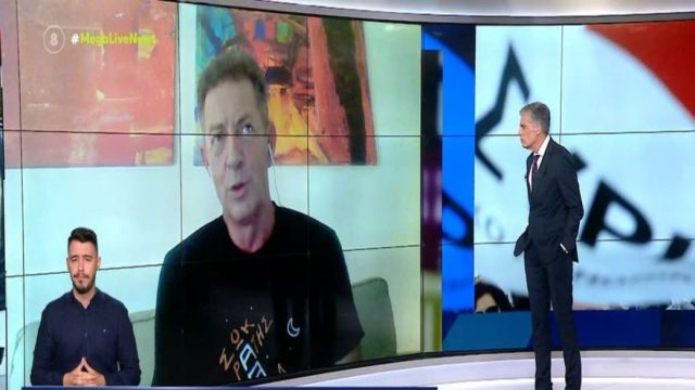 «Tο θεωρώ προσβολή! Σηκώνω το γάντι που έριξες και το πετώ στη μούρη σου!» – Χαμός on air ανάμεσα στον Νίκο Ευαγγελάτο και Ανδρέα Πετρόπουλο (Video)