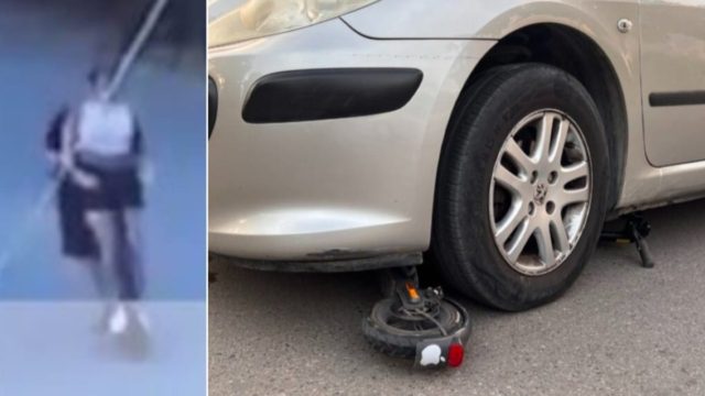 Τρομακτικό τροχαίο στην Καλαμάτα: Βίντεο-σοκ της σύγκρουσης ΙΧ με πατίνι – Σοβαρά τραυματισμένος ο 15χρονος