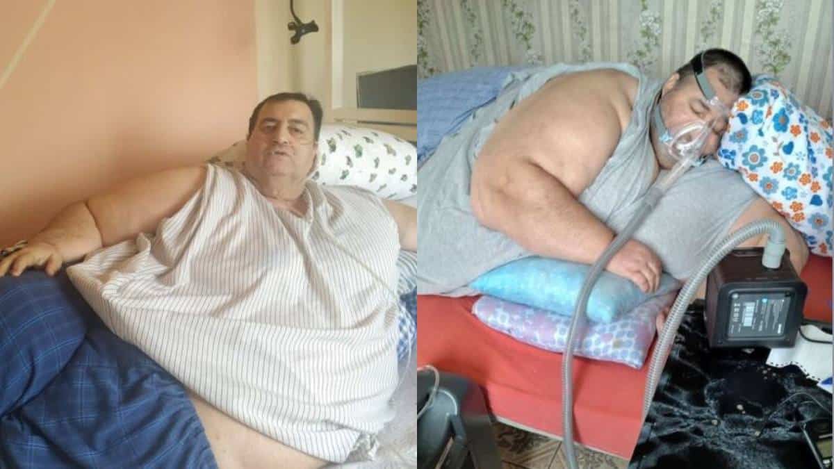 Κομοτηνή: Ασθενής που ζυγίζει 360 κιλά καταγγέλλει ότι το ΕΚΑΒ αρνείται να τον μεταφέρει – Η ιστορία του 58χρονου Σερίφ Σιαχήν (photos)