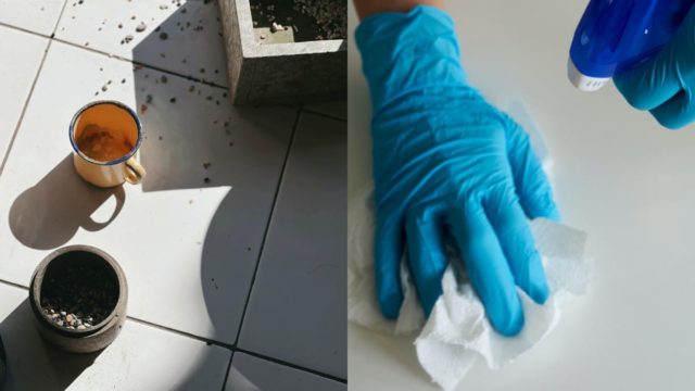 Καφέ λεκέδες στα πλακάκια: Καθαρίστε τους με μαγειρική σόδα και άλλα 4 υλικά που έχετε στο σπίτι σας