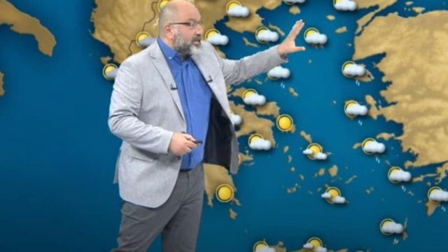 Γερή «καμπάνα» από Σάκη Αρναούτογλου: «Κόκκινο» Σαββατοκύριακο με δυνατές μπόρες – Οι περιοχές που θα πληγούν