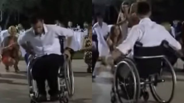 Λεβεντόπαιδο σε αναπηρικό καροτσάκι χορεύει το πιο μάγκικο ζεϊμπέκικο που έχετε δει ποτέ!