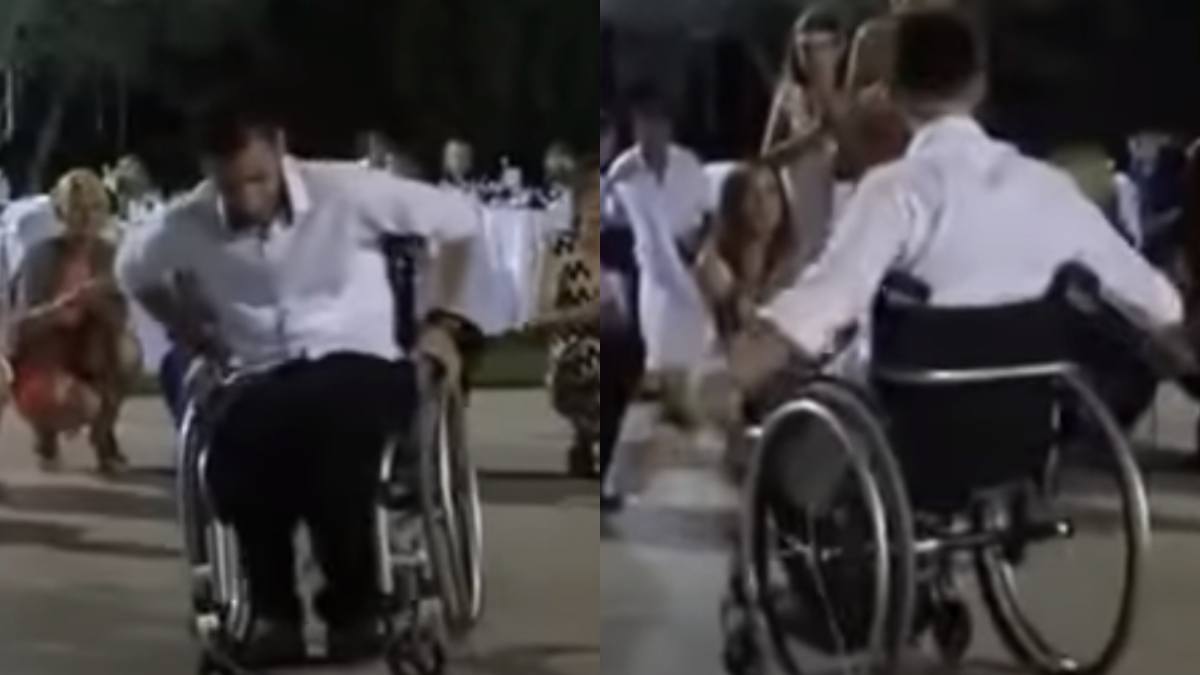Λεβεντόπαιδο σε αναπηρικό καροτσάκι χορεύει το πιο μάγκικο ζεϊμπέκικο που έχετε δει ποτέ!