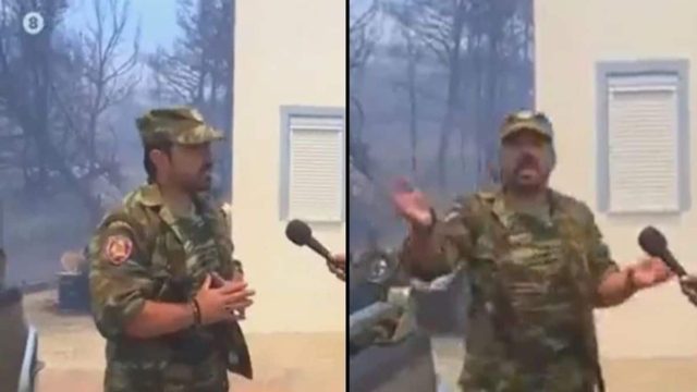 Φαντάρος στη Ρόδο τα είπε όλα: «Είμαστε μόνοι μας! Βλέπετε πουθενά πυροσβεστική;»