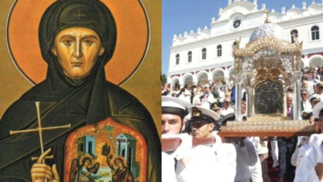 Αγία Πελαγία η Τηνία (23/7): Η γερόντισσα που ανακάλυψε τη θαυματουργή εικόνα της Παναγίας της Τήνου