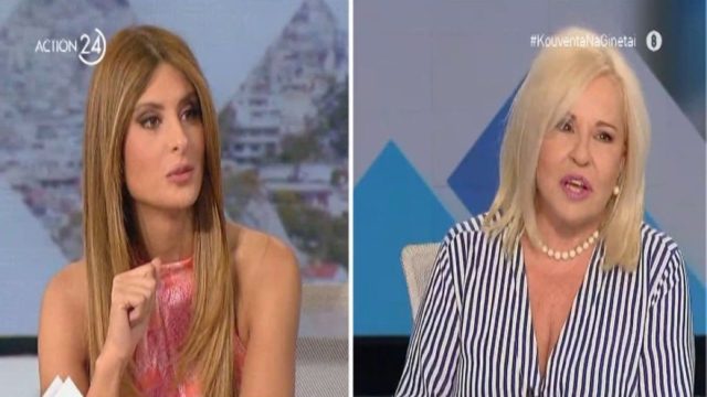 «Εσύ με τον χαρακτήρα σου αποκλείεται να…» – “Καρφάρα” από την Μπέσσυ Αργυράκη στην Ανθή Σαλαγκούδη (Video)
