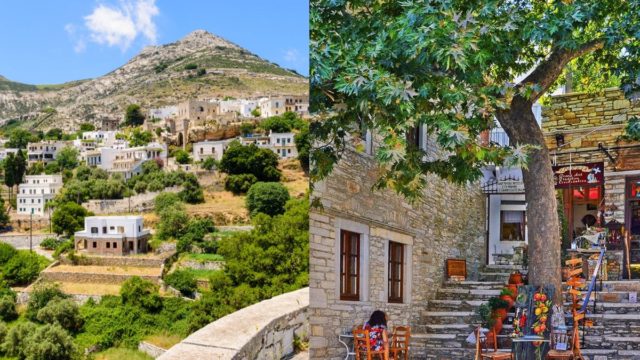 Απείρανθος: Το πετρόχτιστο χωριό της Νάξου με τα γραφικά σοκάκια και τα πλατάνια που απολαμβάνεις να πίνεις τον καφέ σου