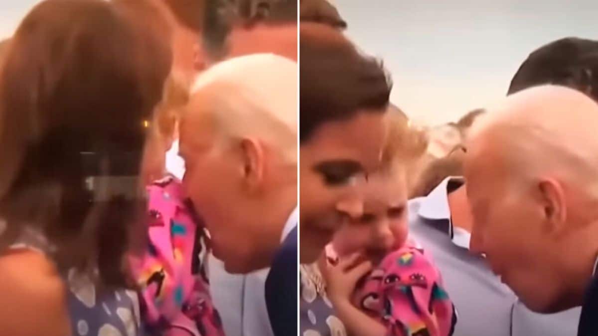 Νέος σάλος με τον Τζο Μπάιντεν: Viral το βίντεο που φιλάει και… μυρίζει μικρό κοριτσάκι