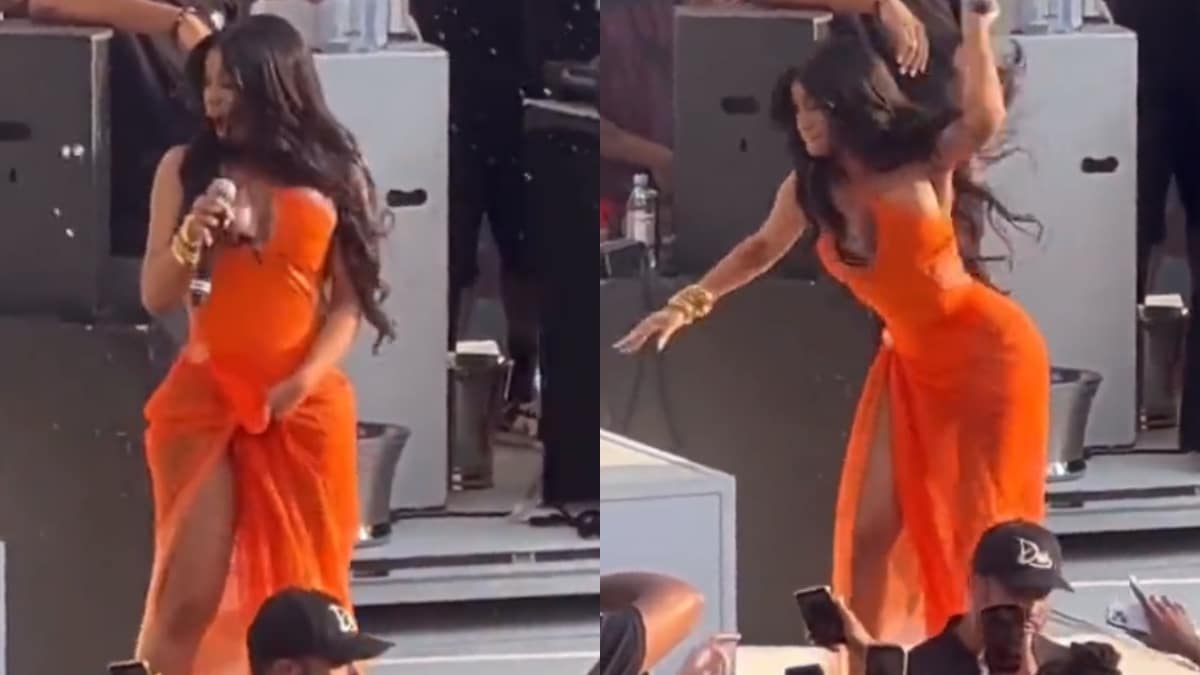 Σάλος σε συναυλία της Cardi B: Θαυμάστρια της έριξε ποτό και εκείνη ανταπέδωσε πετώντας το μικρόφωνο (video)