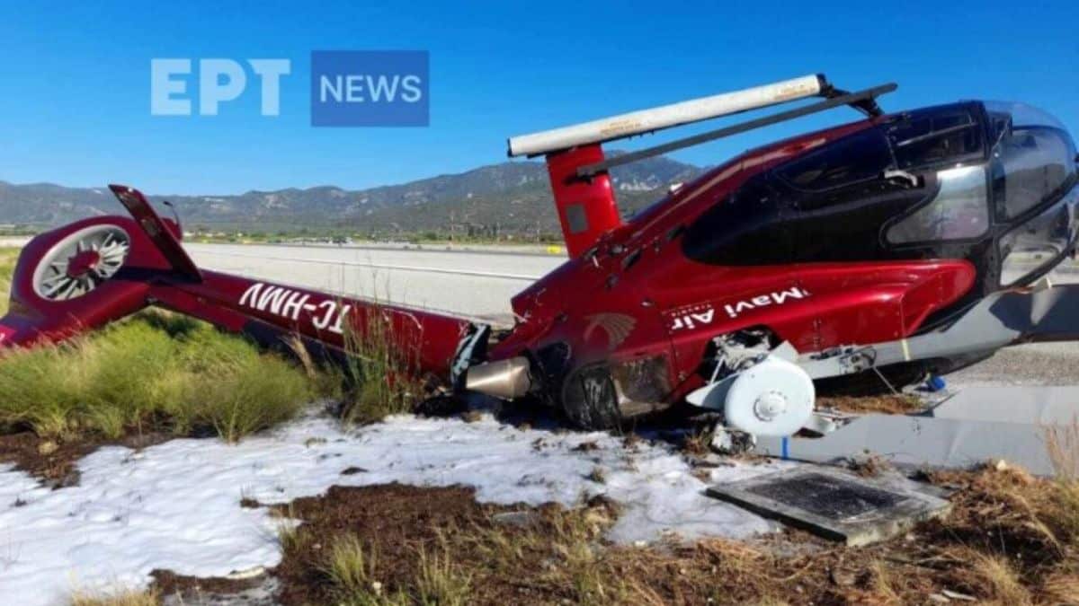 Συνετρίβη ελικόπτερο στην Σάμο – Εντοπίστηκε ζωντανός ο πιλότος! Επέβαιναν 5 άτομα