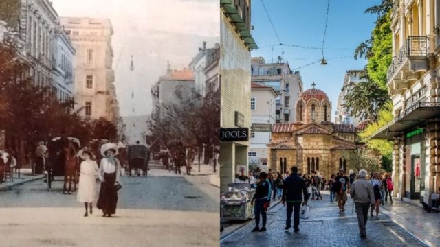 Ερμού: Η ιστορία του εμπορικότερου δρόμου της Αθήνας – Ποιοί και γιατί αντέδρασαν με την πεζοδρόμησή του