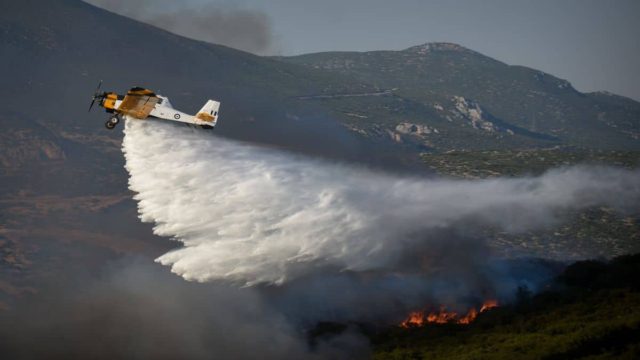 Φωτιά στην Πέλλα: Κινητοποιήθηκαν επίγειες και εναέριες δυνάμεις