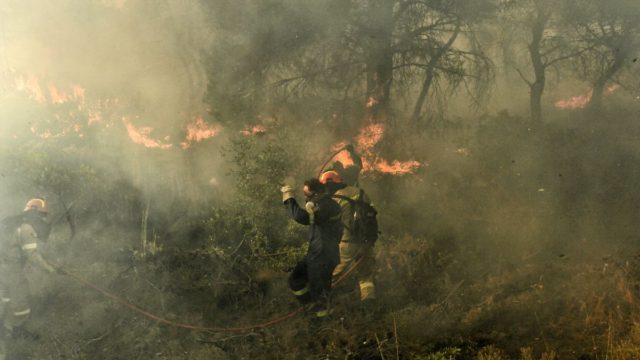 Φωτιά στη Λάρισα – Μεγάλη κινητοποίηση της Πυροσβεστικής