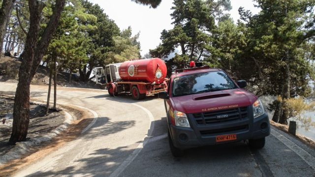 Νέα φωτιά σε δάσος της Μυτιλήνης – «Συναγερμός» στο νησί της Λέσβου