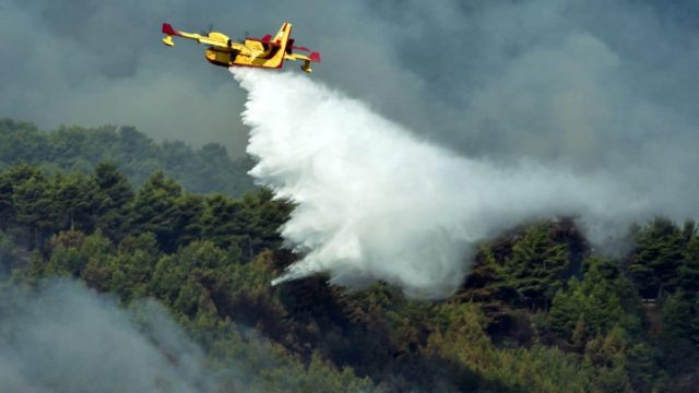 Φωτιά στο Ρέθυμνο: Μήνυμα από το 112 – «Αποφύγετε την περιοχή Άγιος Βασίλειος»