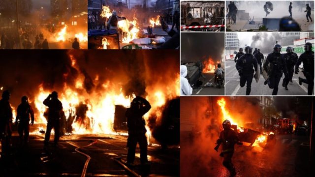 Εξέργεση στη Γαλλία: Διαμαρτυρίες, άγριες συμπλοκές, πυροβολισμοί και λεηλασίες – Σήμερα η κηδεία του 17χρονου Ναέλ μετά την εν ψυχρώ εκτέλεση του από αστυνομικό (Video)