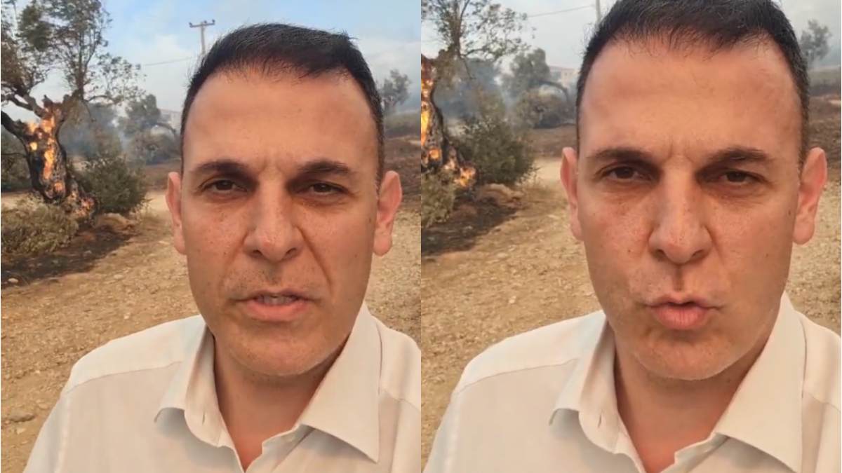 Σάλος με τον Γιώργο Καραμέρο: «Έκρηξη» στo Twitter με την ανάρτησή του για τις φωτιές