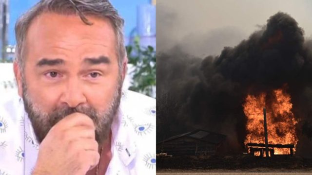 «Έτσι να καείς μ@@ν@π@νο»: Χυδαία επίθεση στον Γρηγόρη Γκουντάρα την ώρα που κινδύνευε το σπίτι του από την πυρκαγιά!