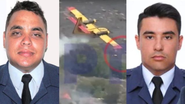 Πτώση Canadair στην Κάρυστο: Νεκροί πιλότος και συγκυβερνήτης – Κυρήχθηκε τριήμερο πένθος από το Υπουργείο Εθνικής Άμυνας