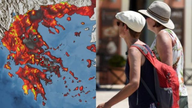 Καύσωνας Κλέων: Στο «φούρνο» και το Σάββατο (15/7) η χώρα – Αναλυτική πρόγνωση με χάρτες και βίντεο