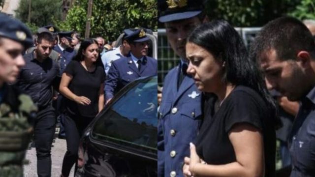 Λύγισε η χήρα του Χρήστου Μουλά: Δεν έφυγε λεπτό από κοντά του στο τελευταίο «αντίο» η εγκυμονούσα σύζυγός του