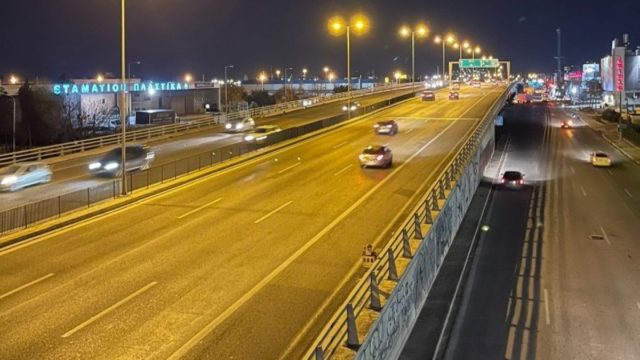 Εργασίες στη λεωφόρο Κηφισού: Ασφαλτόστρωση μέχρι το τέλος του μήνα