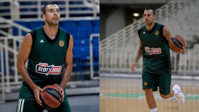 Ντύθηκε στα πράσινα του Παναθηναϊκού ο Κώστας Σλούκας και έπιασε δουλειά! Οι πρώτες του φωτογραφίες με το τριφύλλι!