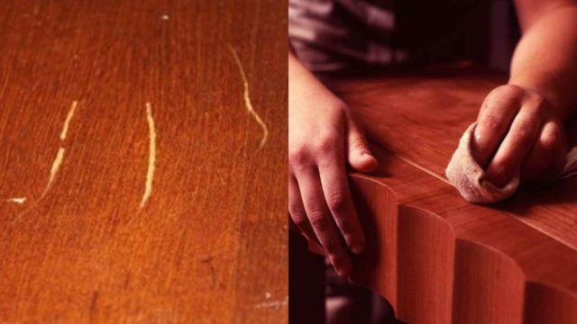 Γρατζουνιές στα ξύλινα έπιπλα: Τα 2 υλικά της κουζίνας που θα σας βοηθήσουν να απαλλαγείτε από τα σημάδια εύκολα και γρήγορα