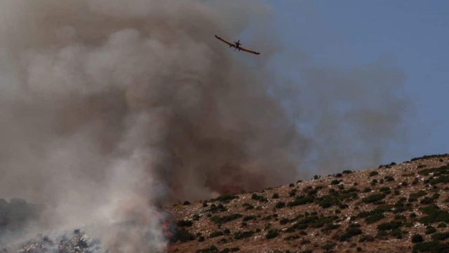 Φωτιά στα Καλά Νερά στην Μαγνησία