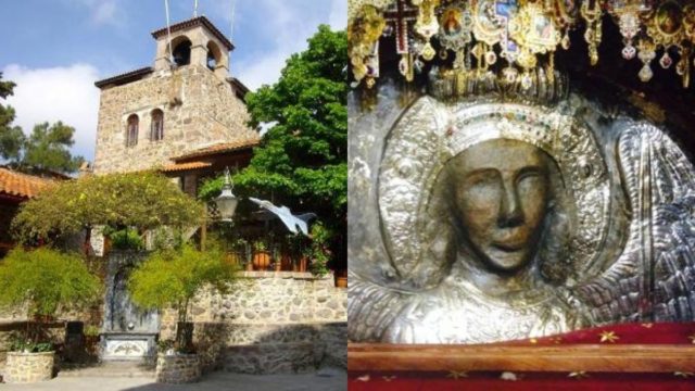 Αρχάγγελος Μιχαήλ Μανταμάδου: Το εκκλησάκι της Μυτιλήνης με την θαυματουργή εικόνα από χώμα και αίμα που έρχονται να προσκυνήσουν από τα πέρατα του κόσμου