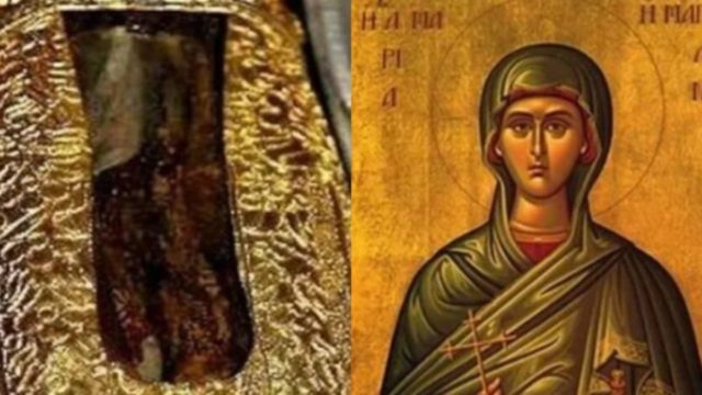 Μεγάλη ευλογία: Το χεράκι της Αγίας Μαρίας της Μαγδαληνής που φέρει θερμοκρασία ζωντανού οργανισμού