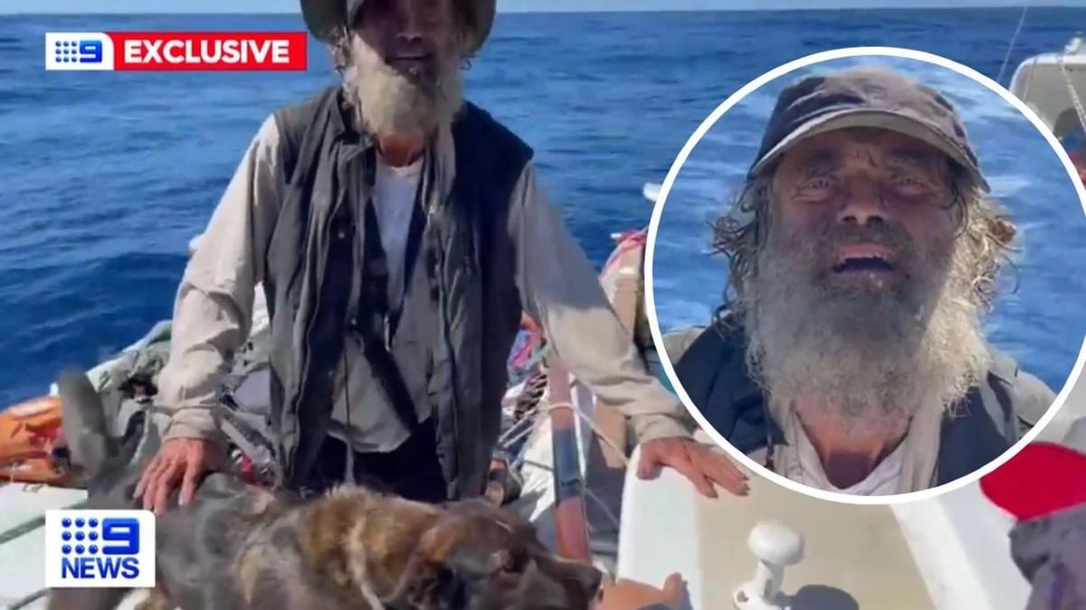 Αυστραλός “Τομ Χανκς”! Άνδρας ήταν ναυαγός για δύο μήνες μαζί με τον σκύλο του – Έτρωγε ωμό ψάρι και έπινε νερό της βροχής (Video)