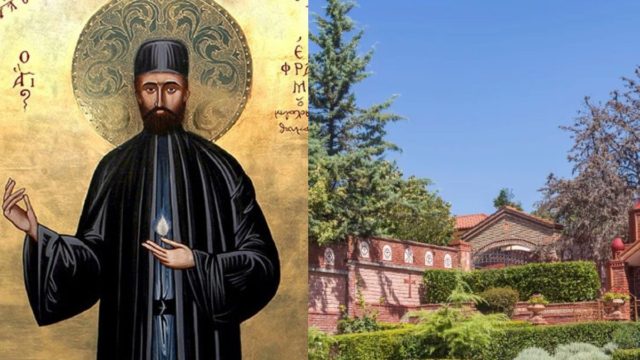 Ένα ησυχαστήριο «στολίδι»: Το μοναστήρι του Οσίου Εφραίμ με την περιέργη πύλη και το τοπίο που γαληνεύει την ψυχή
