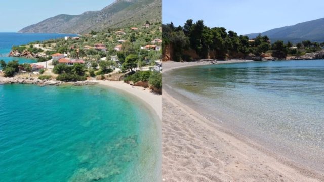 Νερά σαν πισίνα και καταπράσινο τοπίο: Η παραλία 1,5 ώρα από την Αθήνα με τα καταγάλανα νερά και την πλούσια βλάστηση που θυμίζει παράδεισο