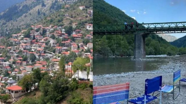 Μια απίθανη «παραλία» στα 1.1000 μέτρα: Ένα μικρό γραφικό χωριό στα Τρίκαλα, μοιάζει με εξωτικό νησί και κλέβει την παράσταση