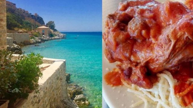 Χωρίς καταστήματα, με ονειρικό φαγητό: Ο μαγευτικός, ελληνικός προορισμός που βουτάς απευθείας από τα βράχια σε τιρκουάζ νερά