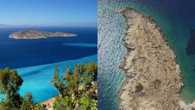 Εκεί που η ιστορία δεν «σβήνει» ποτέ: Το άγνωστο νησί της Κρήτης με τον αρχαίο μινωικό οικισμό στην μέση του πελάγους
