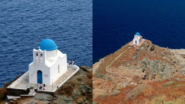 Μοιάζει να αναδύεται από την θάλασσα: Το γραφικό εκκλησάκι της Σίφνου που θεωρείται ένα από τα πιο σημαντικά θρησκευτικά μνημεία της Ελλάδας