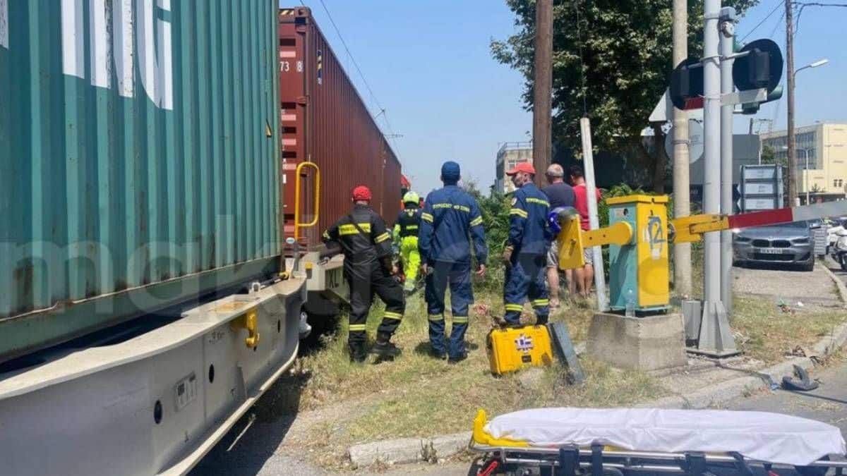 Θεσσαλονίκη: Νέα σύγκρουση τρένου με μοτοσικλέτα – Νεκρός ο οδηγός του δικύκλου