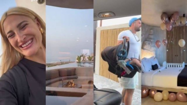 Υπερλούξ και με πισίνα στο δωμάτιο – Το ξενοδοχείο που μένει η Ιωάννα Τούνη με τον Αλεξάνδρου στην Σαντορίνη