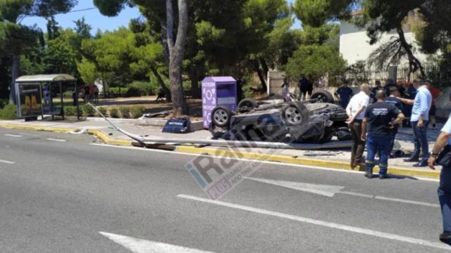 Φονικό τροχαίο στη Λεωφόρο Μαραθώνος: 88χρονη οδηγός εμβόλισε δύο ΙΧ – Νεκρός 49χρονος υποπλοίαρχος πατέρας δύο παιδιών του Πολεμικού Ναυτικού (photos)