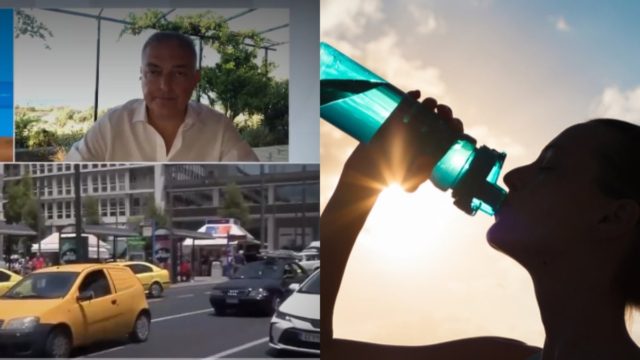 «Βόμβα» Βασιλακόπουλου για καύσωνα – «Να προσαρμόσουμε τη ζωή μας στις υψηλές θερμοκρασίες» (video)