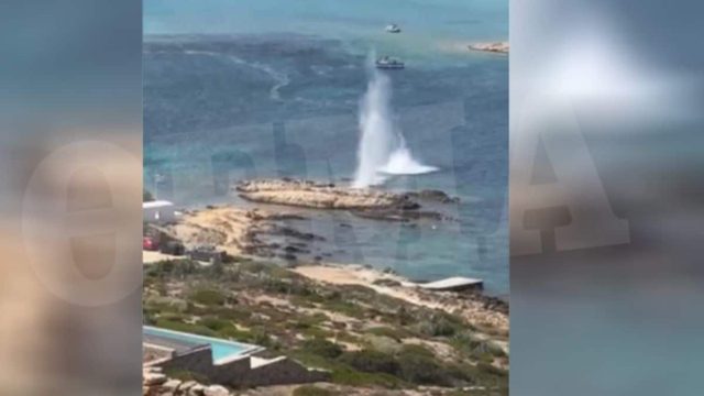 Βατραχάνθρωποι του Π.Ν εξουδετερώνουν βλήμα του Β’ Παγκόσμιου Πολέμου στην Αντίπαρο – Βίντεο ντοκουμέντο